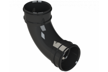 S2000 BEND (2XSCKT);3\"/82MM 92.5DEG BLCK