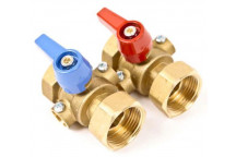 UFH ISOLATION VALVES; 1\" (PAIR)