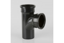 110MM X 92½° DOUBLE SOCKET BRANCH WITHOUT BOSSES