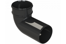 S2000 BEND(SCKT/SPIGOT);4\"/110MM 90D BLK