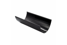 FLO RWHCP115 HI-CAP GUTTER; 4M BLACK