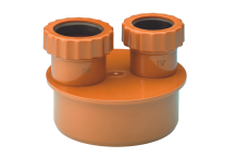 E.TUPLING UNDERGROUND 32-40MM DOUBLE WASTE ADAPTOR