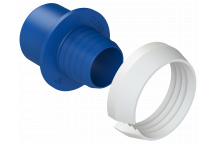 POLYFAST DARK BLUE PE ADAPTOR SET; 25MM