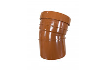 E.TUPLING 160MM UNDERGROUND DRAINAGE S/S 15DEG BEND