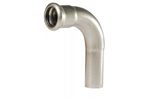 SS 316 PRESS - SPIGOT BEND 90° - 108MM