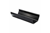 FLO RWSQ114 SQUARE GUTTER; 2M BLK