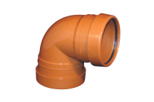 E.TUPLING 110MM UG DOUBLE SOCKET KNUCKLE 90 DEGREE BEND