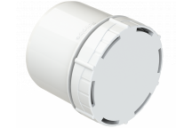 POLYPIPE RING-SEAL ACCESS CAP;SPIGOT TAIL 4\"/110M WT