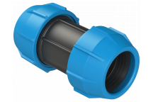 POLYFAST STRAIGHT COUPLER; 50MM