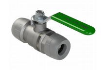 POLYPLUMB QUARTER TURN BALL VALVE; 15MM