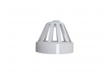 E.TUPLING 4\" SOIL VENT TERMINAL (BIRD CAGE) - WHITE