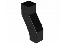 DPSQ65 ADJUSTABLE OFFSET BEND; BLACK
