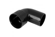 E.TUPLING SOLVENT WASTE SPIGOT 90DEG - 50MM - BLACK