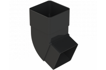 DPSQ65 112.5 DEGREE OFFSET BEND; BLACK