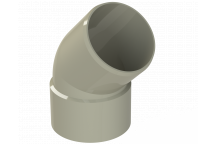 S2000 BEND; 3\"/82MM 45 DEG OBTUSE OFFSET S/SOCKET SG