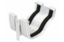 OGEE EXTRA UNION BRACKET; WHITE