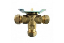 DANFOSS HSV3B, 22MM EXTERNAL COMPRESSION, PADDLE, 3 PORT VALVE BODY