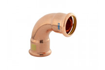 WATERGAS COPPER PRESS - 90DEG KNUCKLE - 15MM