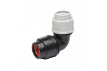 PLASSON IMP/METRIC ELBOW-3/4\"X 25MM