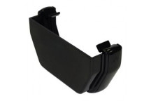 E.TUPLING 114MM SQUARE EXTERNAL STOPEND - BLACK