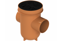 110MM BOTTLE GULLY ROUND BACK INLET; 4\"/110MM