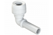 POLYPLUMB ENHANCED - 15MM SPIGOT ELBOW - WHITE