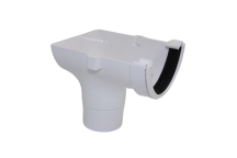 E.TUPLING 114MM SQUARE STOPEND OUTLET - WHITE