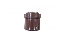 E.TUPLING 4\" SOIL SCREWED ACCESS CAP - BROWN