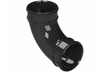 S2000 BEND (2XSCKT);4\"/110MM 92.5DEG BLK