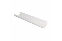 FLOPLAST MINIFLO 2M GUTTER WHITE