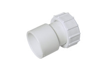 FLOPLAST S/WELD THREADED COUPLING; 32MM WHITE