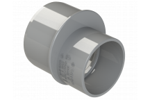 S/WELD REDUCER; 40MM (FROM 50MM) GREY