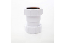 UNIV REDUCER; 40MM REDUCES TO 32MM WHITE