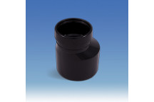 E.TUPLING PUSH-FIT SOIL 160MM-110MM REDUCER - BLACK