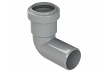 PUSHFIT SWIVEL BEND 91.25DEG; 32MM GREY