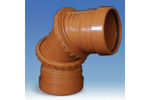 E.TUPLING 110MM UG DOUBLE SOCKET 0-90 ADJ BEND