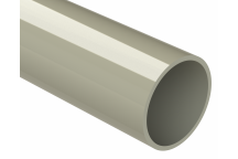POLYPIPE S2000 40MM MUPVC WASTE PIPE - 3M - SOLV GREY