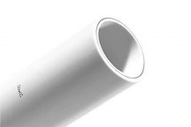 BARRIER PB PIPE CUTLENGTH WHITE;28MMX6M
