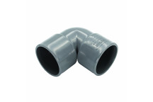 FLOPLAST S/WELD KNUCKLE BEND 90 DEG; 32MM GREY