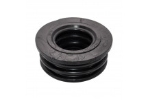 FLOPLAST BOSS ADAPTOR(RUBBER PUSHFIT);32 BLK