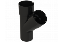 S/WELD JUNCTION 45DEG; 32MM BLACK