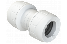 POLYPLUMB ENHANCED - 22MM COUPLER - WHITE