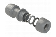 POLYPLUMB ENHANCED STRAIGHT COUPLER; 15MM