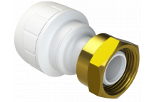 POLYPLUMB ENHANCED - 22X3/4\" STRAIGHT TAP CONNECTOR - WHITE