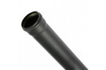 110MM CAST IRON EFFECT SINGLE SOCKET SOIL PIPE X 2.5M