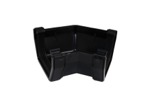 E.TUPLING 114MM SQUARE 135DEG ANGLE - BLACK