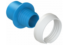 POLYFAST MID BLUE PE ADAPTOR SET; 25MM