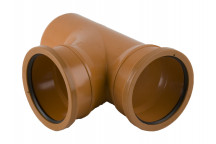 110MM X 87½° DOUBLE SOCKET BRANCH