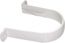 E.TUPLING 68MM ROUND DOWNPIPE CLIP - WHITE