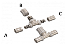 RIIFO F5 32X20X32MM REDUCING TEE